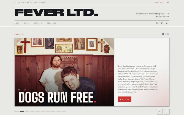 Fever Ltd preview